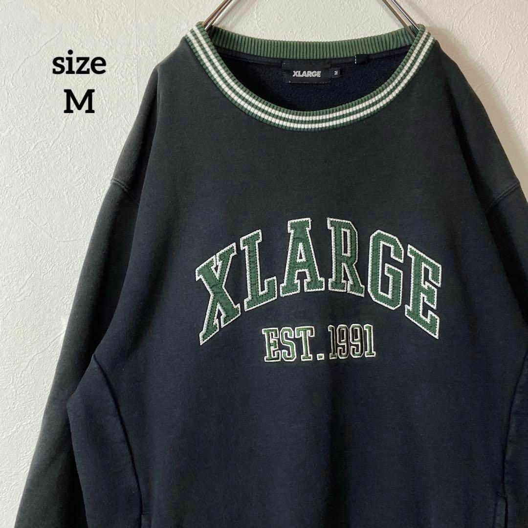 XLARGE - 【ビッグ刺繍リンガー】X-LARGE でかろご古着スウェット ...