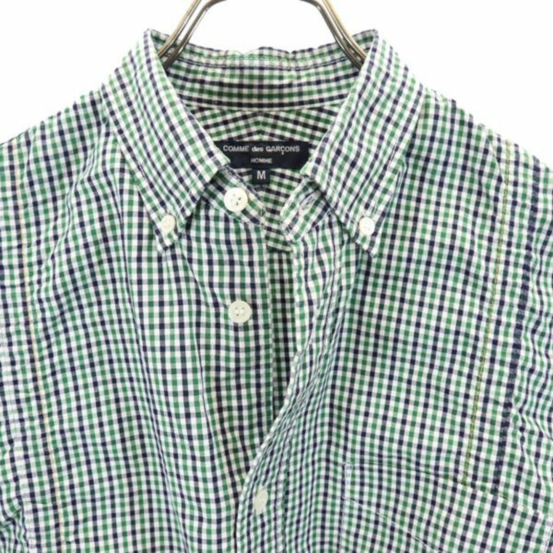 COMME des GARCONS HOMME - コムデギャルソンオム 日本製 チェック柄