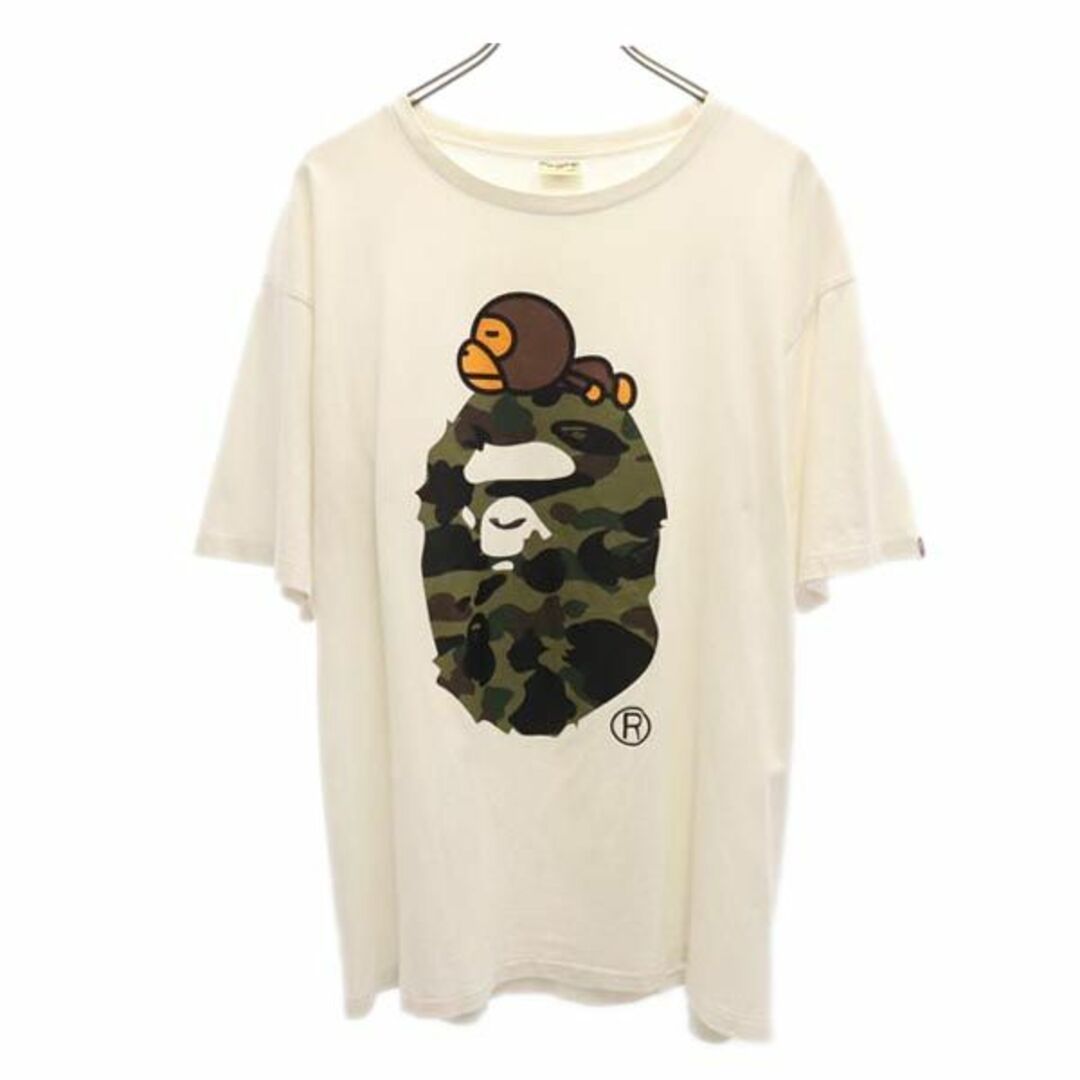 A BATHING APE アベイシングエイプ 半袖プリントTシャツ