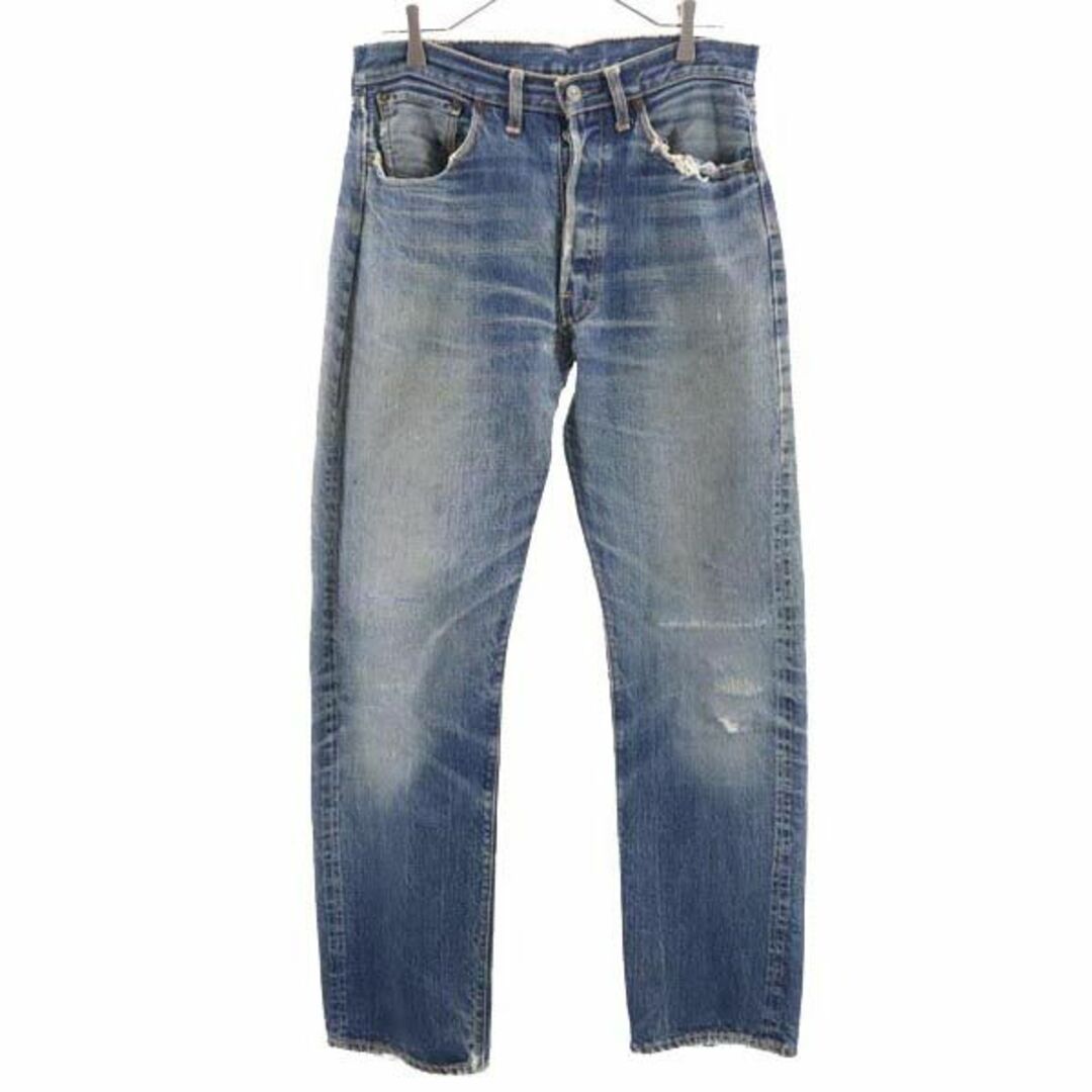 【極上色落ち!!】70s Levi's 501 66前期 デニムパンツ W33