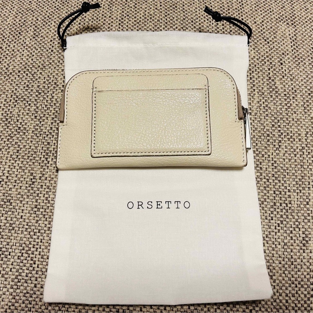 ORSETTO(オルセット)のオルセット　フラグメントケース　オフホワイト レディースのファッション小物(財布)の商品写真