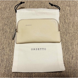 オルセット(ORSETTO)のオルセット　フラグメントケース　オフホワイト(財布)