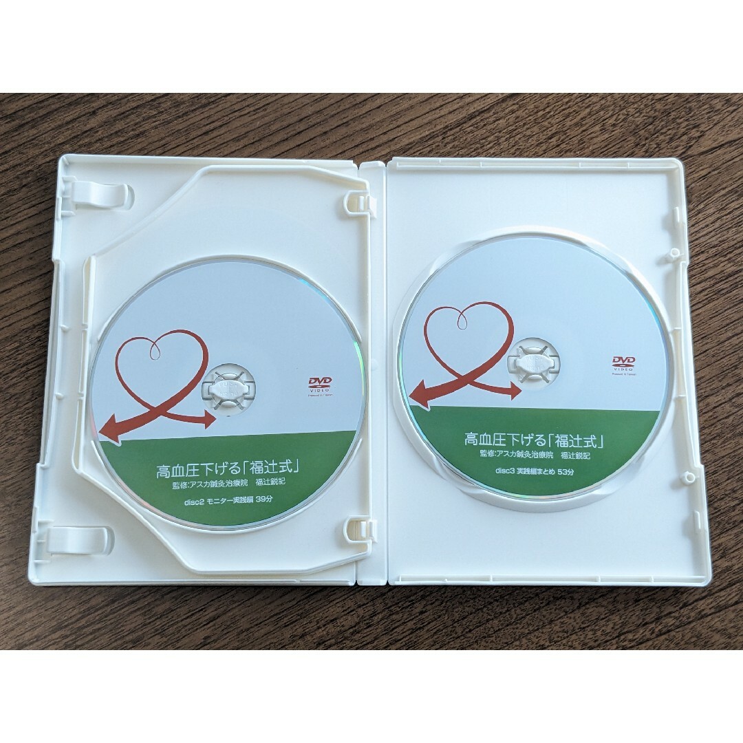高血圧下げる 福辻式 3枚組 DVD