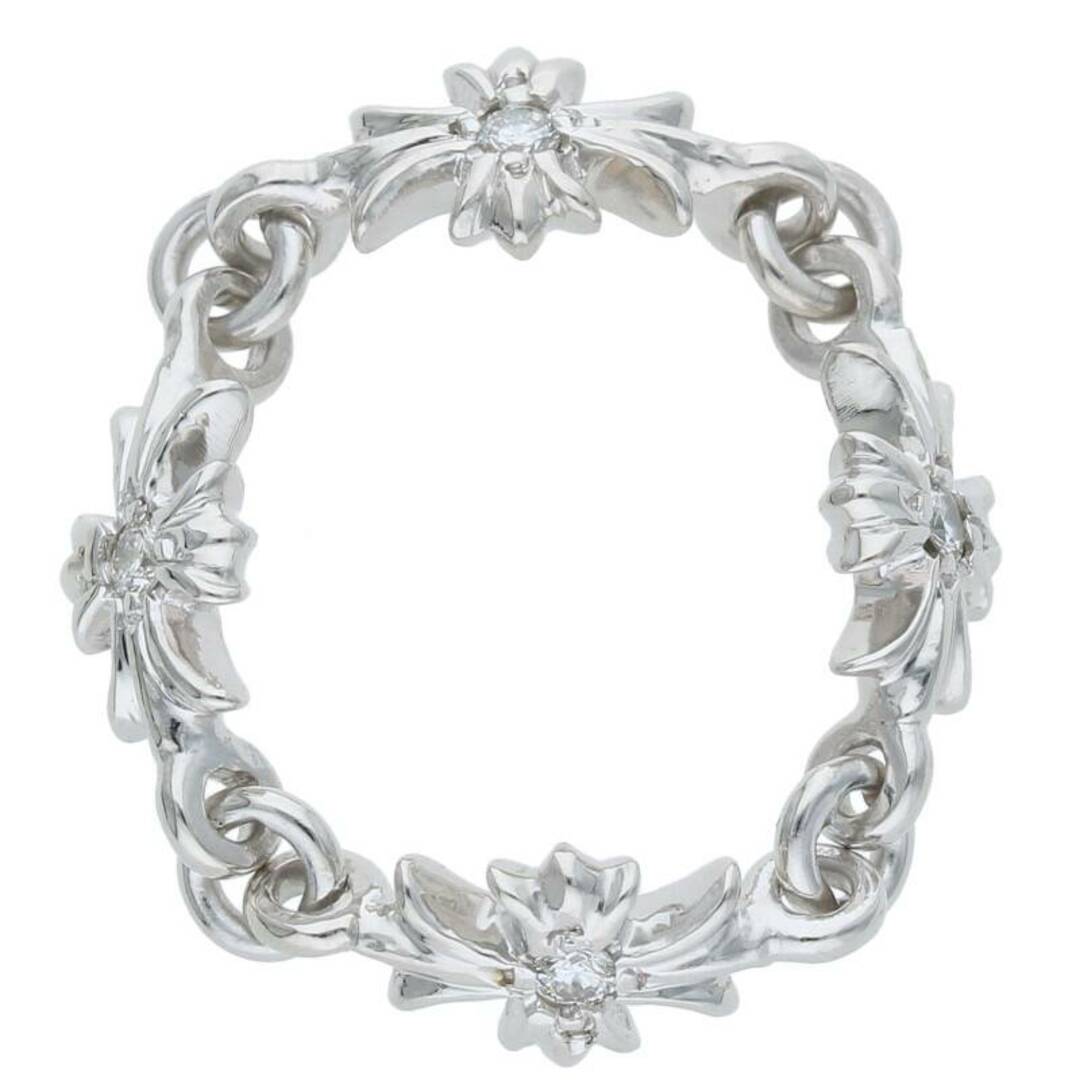 クロムハーツ 18K RING TNY E CH PLS DIA/タイニーECHプラス ダイヤ