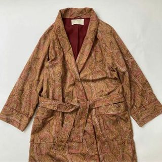 ETRO エトロ ペイズリー柄 ガウンコート