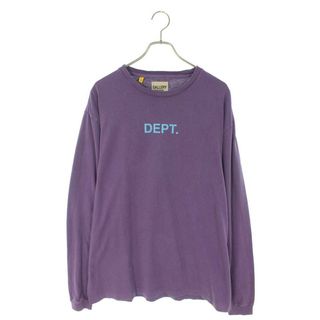 ギャラリーデプト GALLERY DEPT  23SS  DT1143 PURPLE ロゴプリントカットソー メンズ XL(Tシャツ/カットソー(七分/長袖))