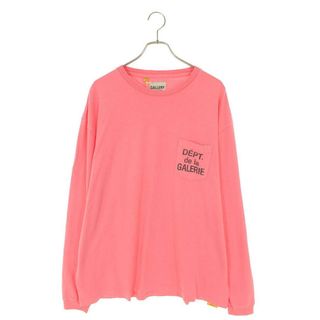 ギャラリーデプト GALLERY DEPT  23SS  FRP1158 SALMON ロゴプリントカットソー メンズ XL(Tシャツ/カットソー(七分/長袖))