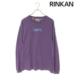 ギャラリーデプト GALLERY DEPT  23SS  DT1143 PURPLE ロゴプリントカットソー メンズ XXL(Tシャツ/カットソー(七分/長袖))