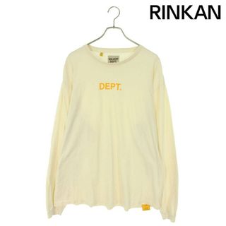 ギャラリーデプト GALLERY DEPT  23SS  DT1171 CREAM ロゴプリントカットソー メンズ XXL(Tシャツ/カットソー(七分/長袖))