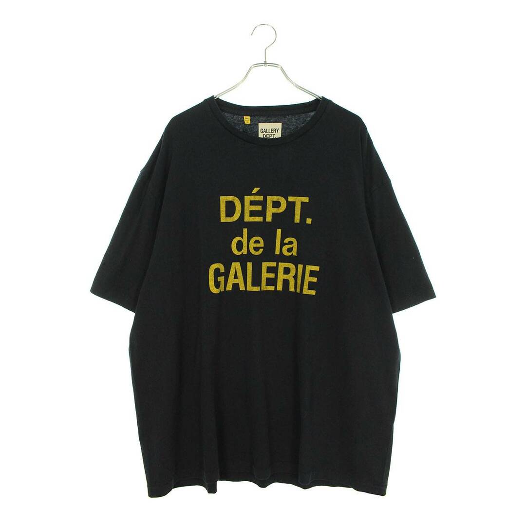 ギャラリーデプト GALLERY DEPT  23SS  DDLG1000 BLACK ロゴプリントTシャツ メンズ XXL