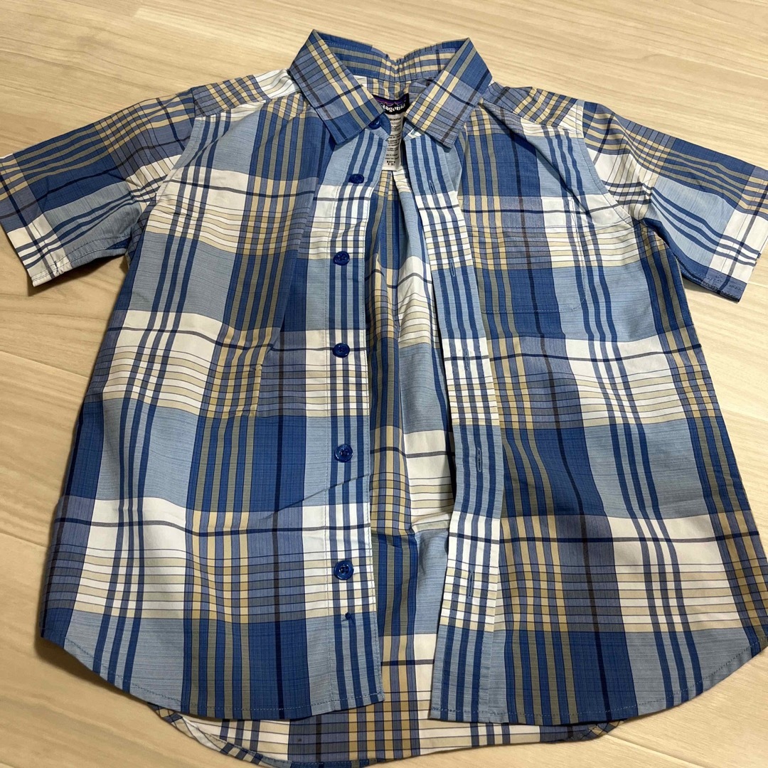 patagonia(パタゴニア)のパタゴニア Kidsシャツ BOYS S キッズ/ベビー/マタニティのキッズ服男の子用(90cm~)(ブラウス)の商品写真