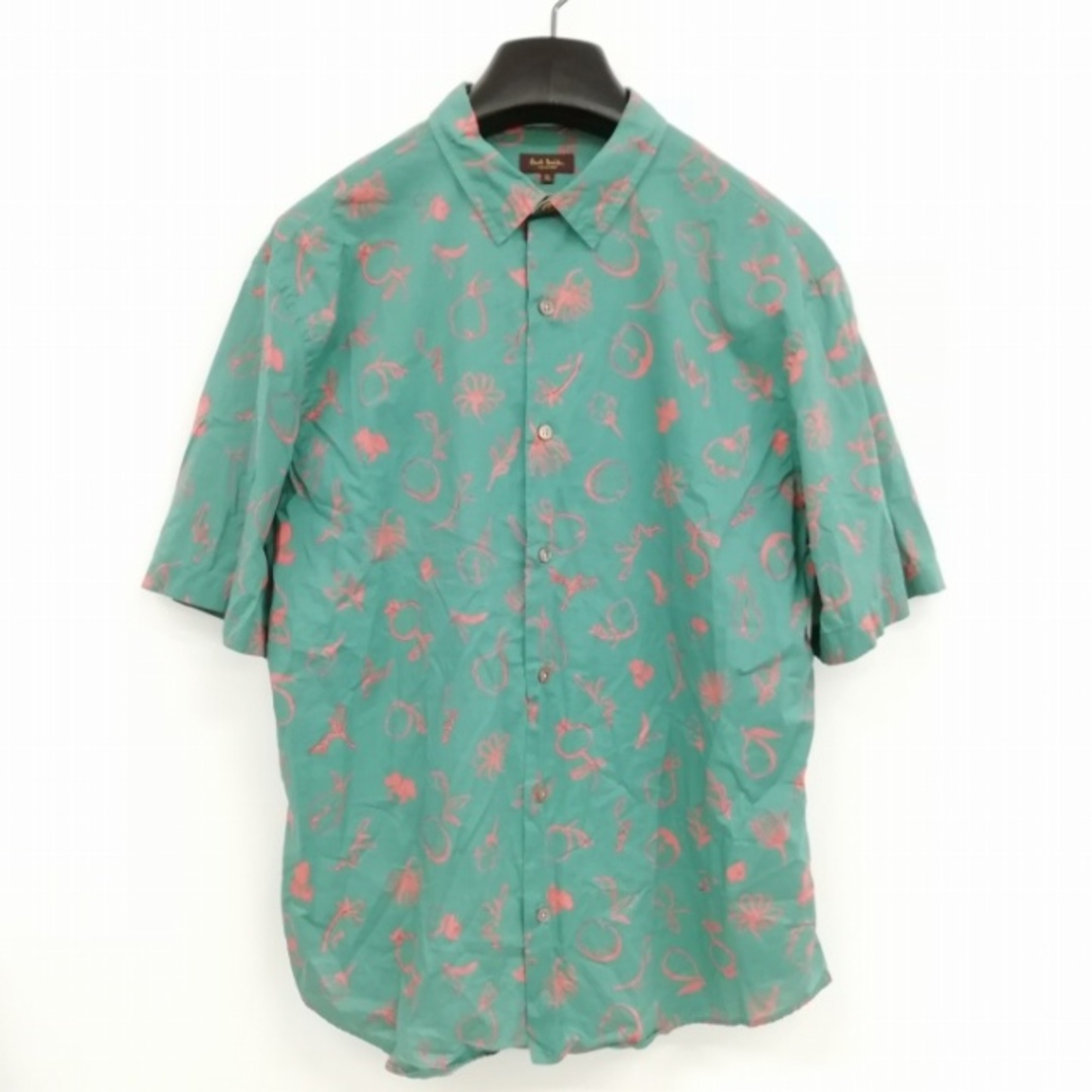 Paul Smith Collection 花柄プリントシャツ　サイズＬ