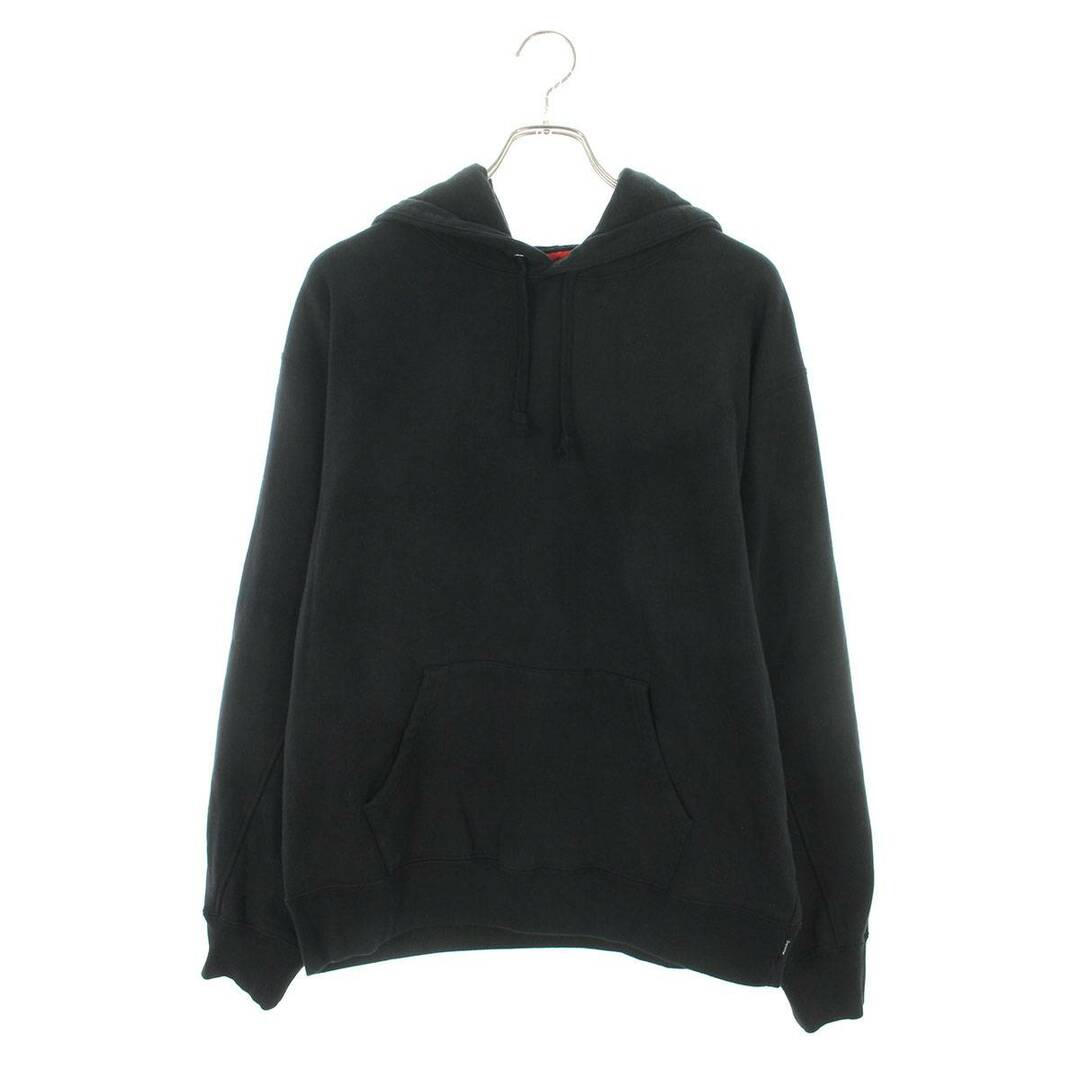 シュプリーム  22SS  Cropped Panels Hooded Sweatshirt ロゴパッチプルオーバーパーカー メンズ M