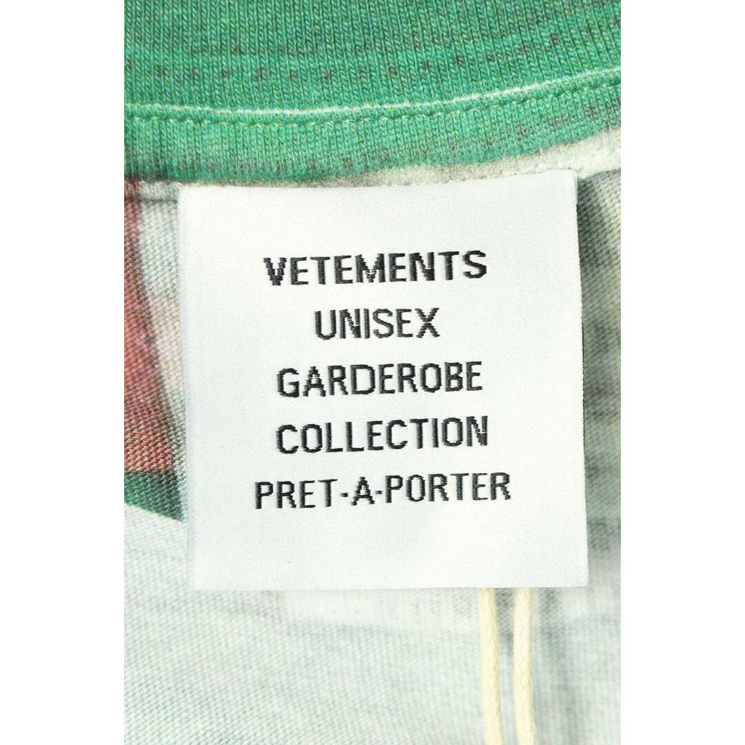 VETEMENTS(ヴェトモン)のヴェトモン  23AW  UE54TR520X HugMeプリントTシャツ メンズ XS メンズのトップス(Tシャツ/カットソー(半袖/袖なし))の商品写真