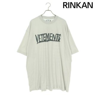 ヴェトモン(VETEMENTS)のヴェトモン  23AW  UE54TR430W ワールドツアーロゴプリントTシャツ メンズ XS(Tシャツ/カットソー(半袖/袖なし))