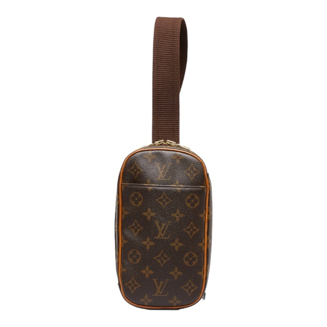 ルイ ヴィトン モノグラム ポシェット ガンジュ ボディバッグ ウエストバッグ M51870 PVC レディース LOUIS VUITTON 【222-15821】