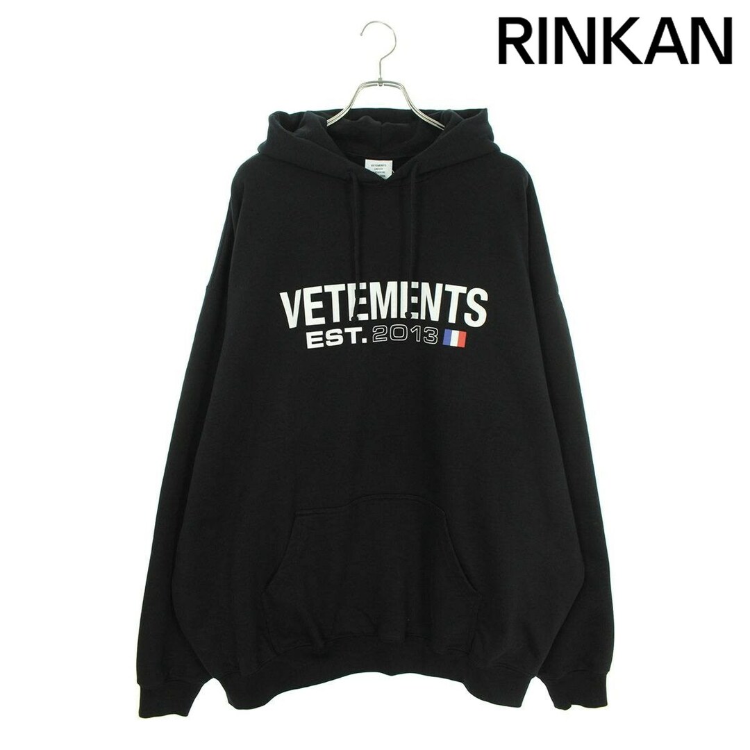 23aw 正規品 新品 VETEMENTS ロゴTシャツ S