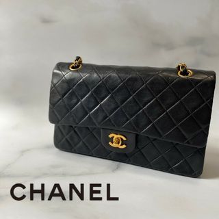 シャネル(CHANEL)のCHANEL シャネル　ラムスキン　マトラッセ25 Wチェーンショルダーバッグ(ショルダーバッグ)