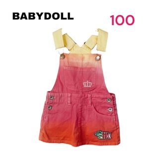 ベビードール(BABYDOLL)の☆人気☆BABYDOLL ジャンパースカート　サイズ:100(スカート)