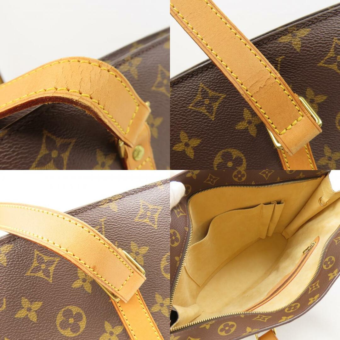 綺麗 LOUIS VUITTON ルイヴィトン バビロン トートバッグ ヴィンテージ モノグラム ショルダーバッグ PVC/ヌメ革 ブラウン【中古】