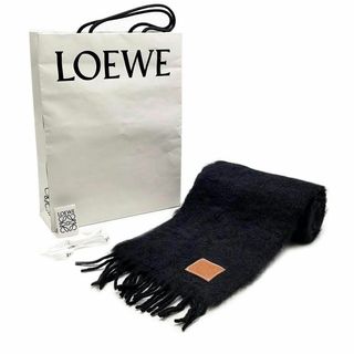 ロエベ(LOEWE)の超美品 ロエベ LOEWE モヘアマフラー アナグラム 03-23082304(マフラー/ショール)