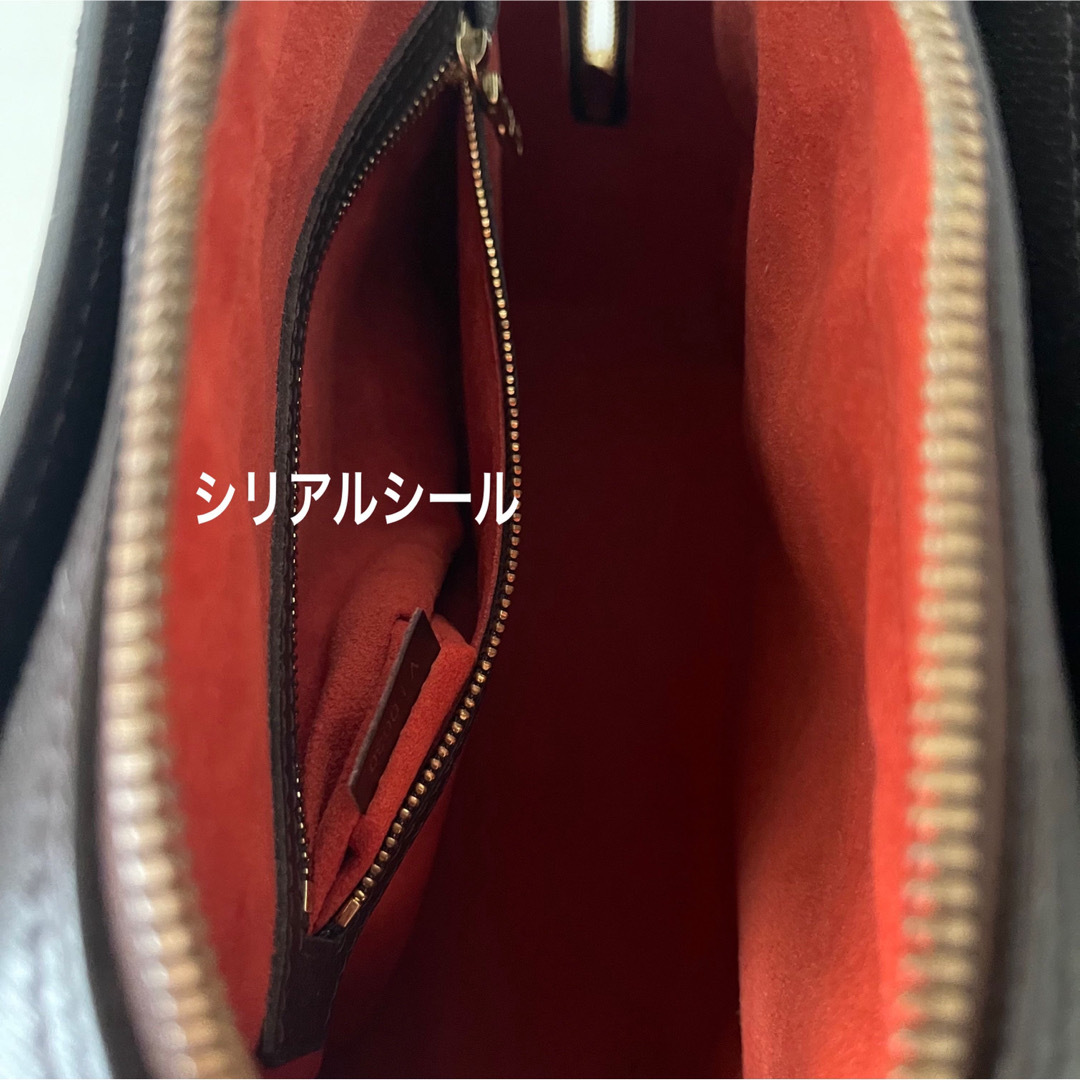 ルイヴィトン ダミエ トリアナ ハンドバッグ エベヌ N51155 廃盤品-