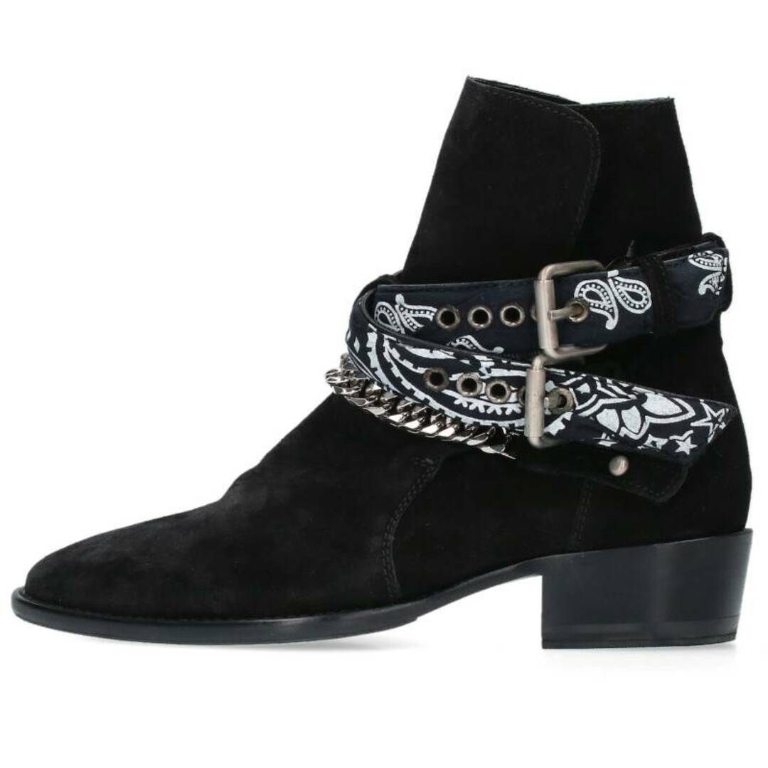 アミリ BANDANA BUCKLE BOOTS バンダナチェーンブーツ メンズ 40 - ブーツ
