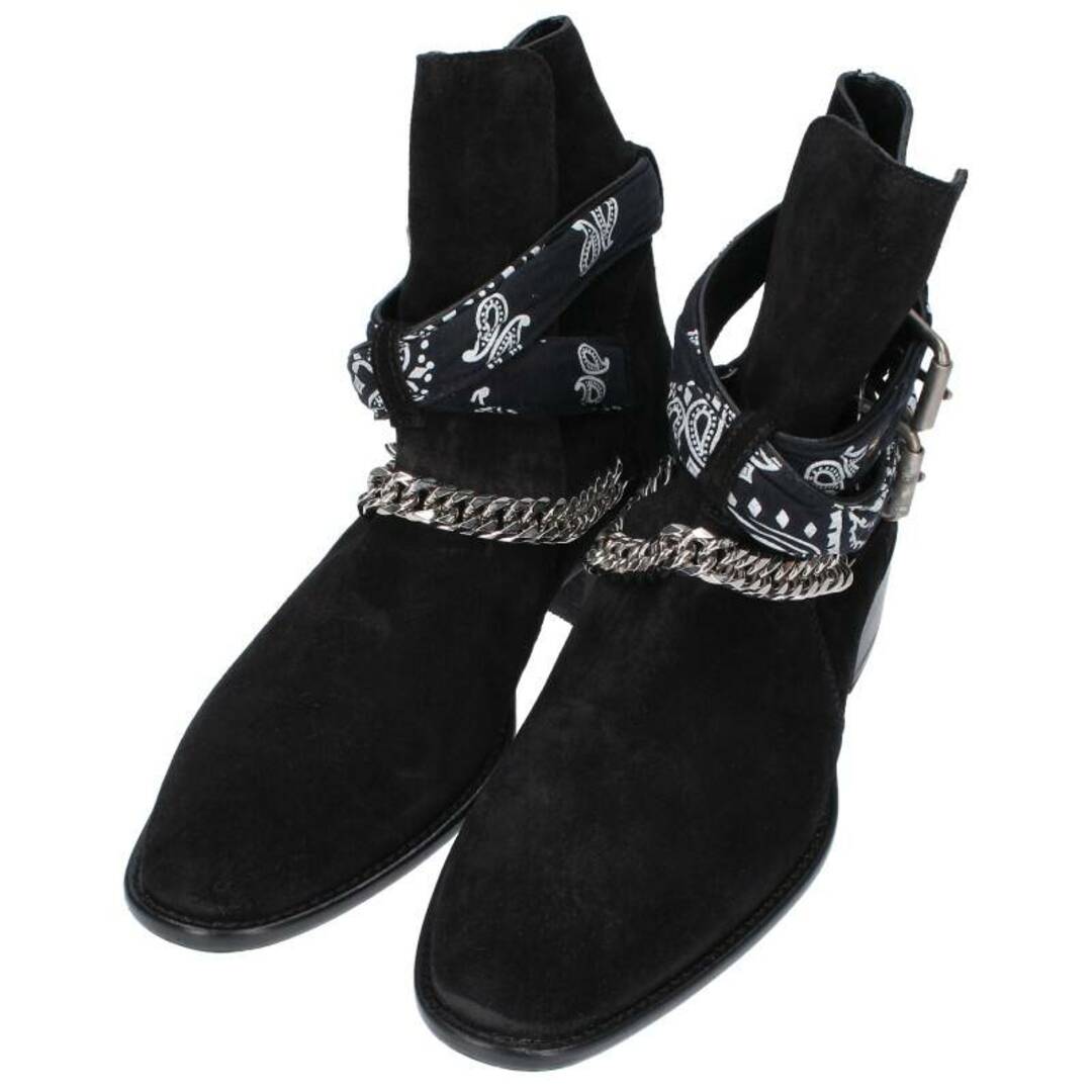 アミリ BANDANA BUCKLE BOOTS バンダナチェーンブーツ メンズ 40 | www
