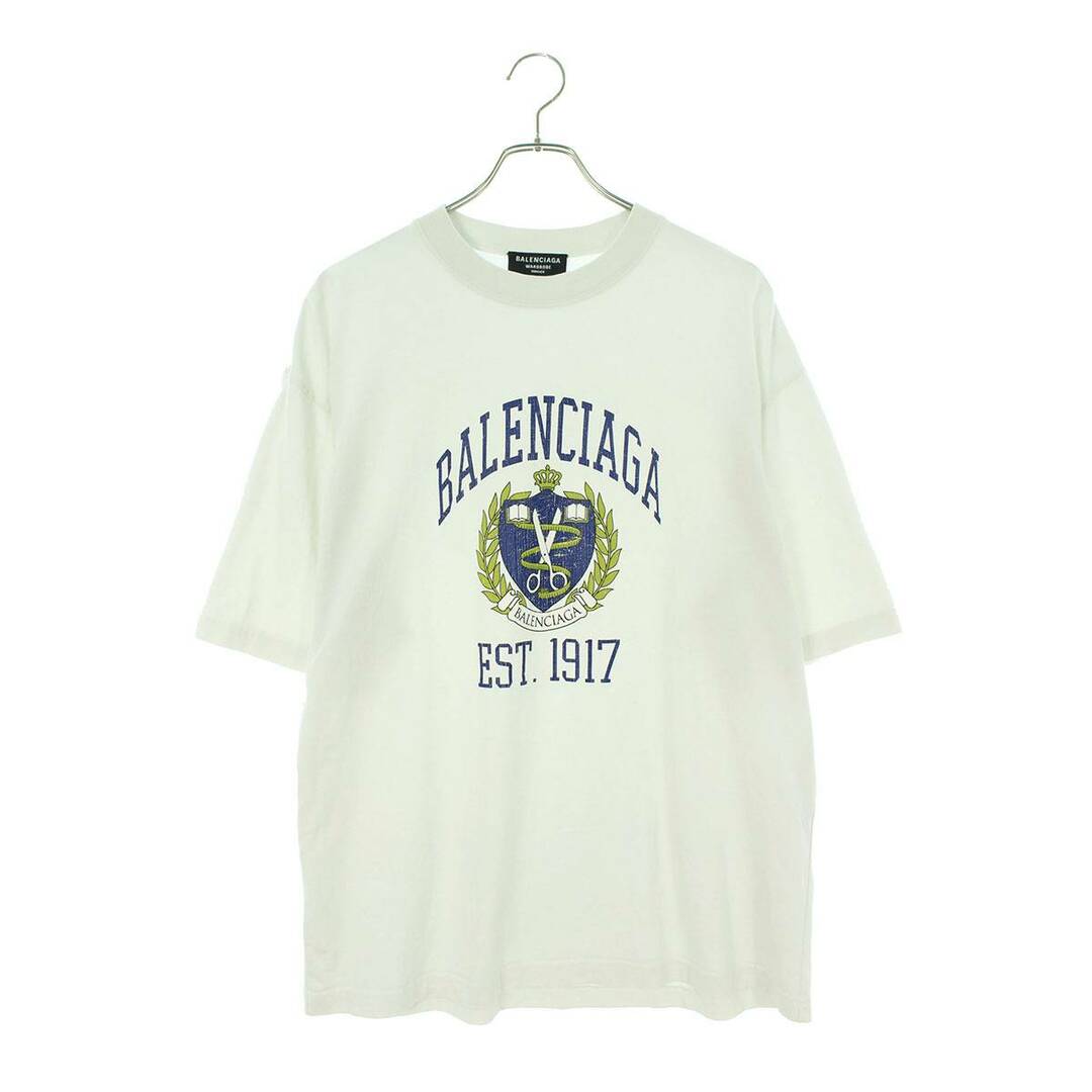 新品 BALENCIAGA BB ロゴ tee Tシャツ ホワイト バレンシアガ