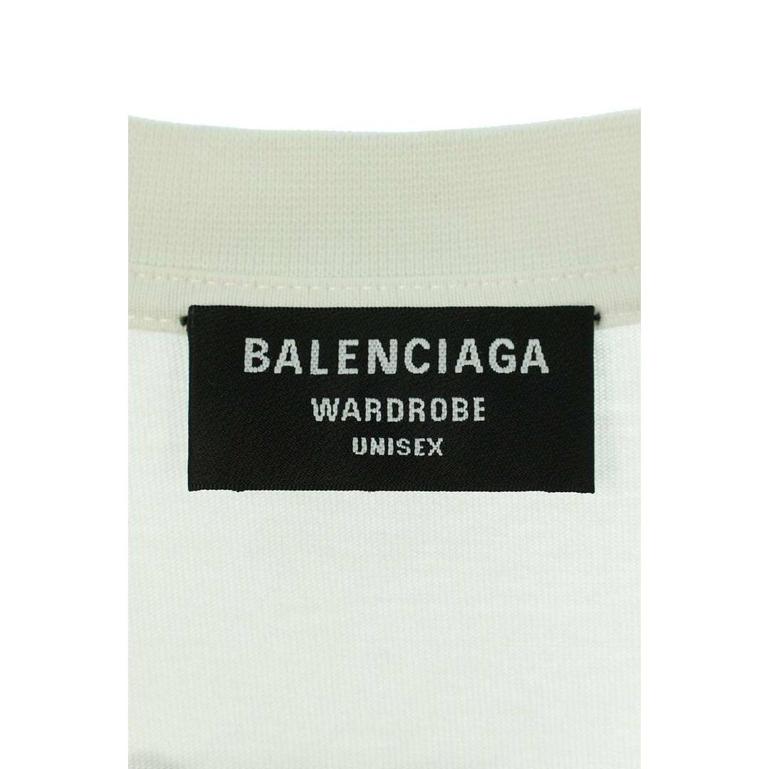 BALENCIAGA バレンシアガ　カレッジロゴオーバーサイズTシャツ