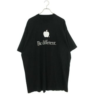 バレンシアガ(Balenciaga)のバレンシアガ  22AW  712398 TNVB3 Be different刺繍Tシャツ メンズ 2(Tシャツ/カットソー(半袖/袖なし))