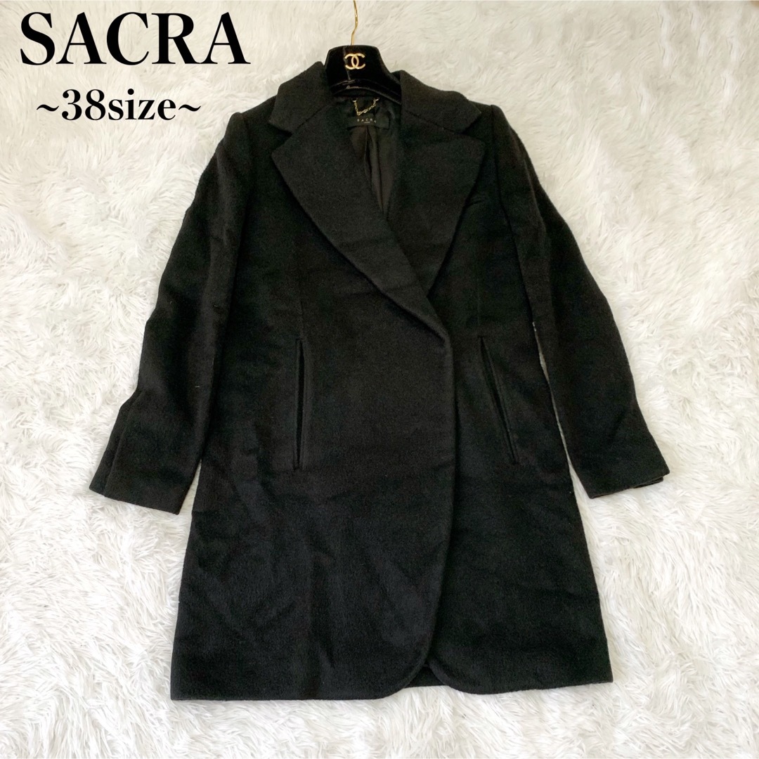 SACRA サクラ チェスターコート ウール モヘア 38サイズ 日本製 - 通販