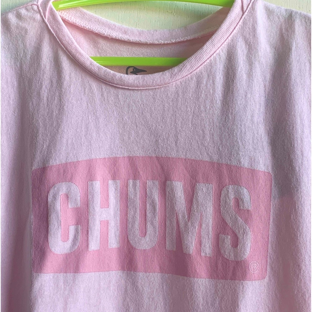 CHUMS(チャムス)の新品　CHUMS キッズ　ロゴ　ワンピース チャムス pim キッズ/ベビー/マタニティのキッズ服女の子用(90cm~)(ワンピース)の商品写真