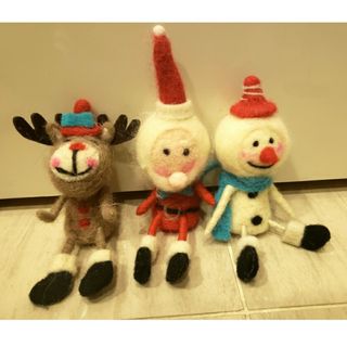 ニトリ(ニトリ)のクリスマスのお人形セット(キャラクターグッズ)