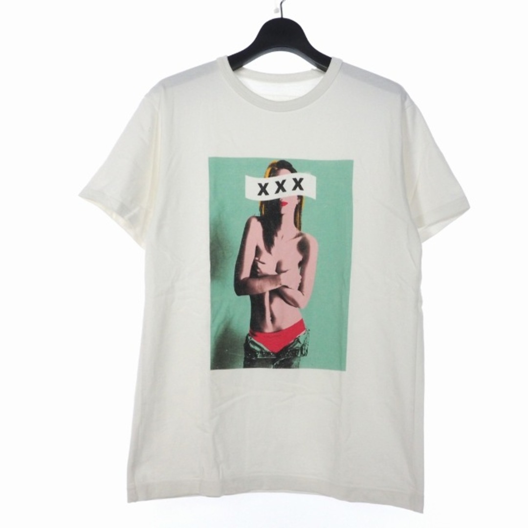 GODSELECTION XXX Tシャツ M 白-