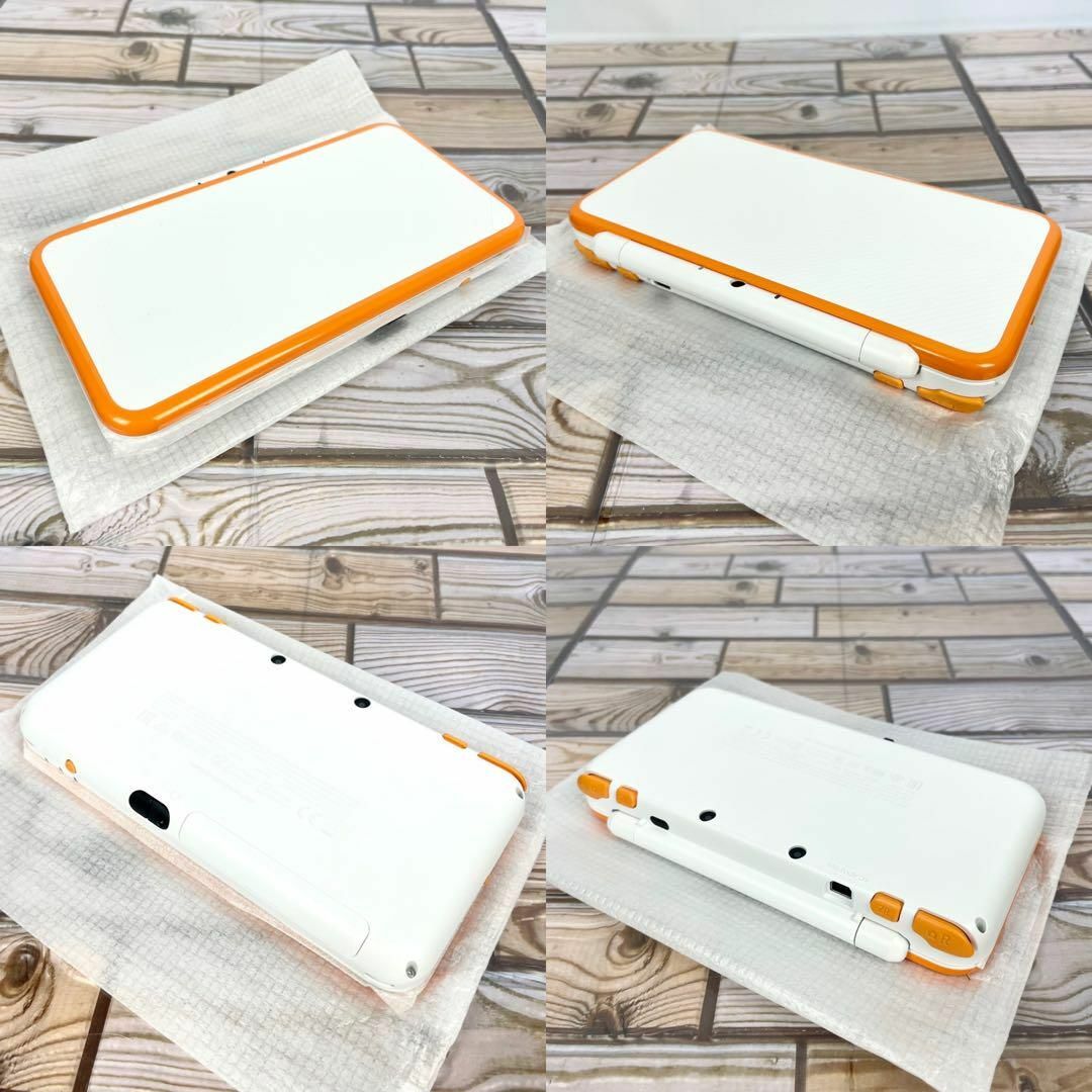 【極美品】Newニンテンドー2DS LL ホワイト×オレンジ K117