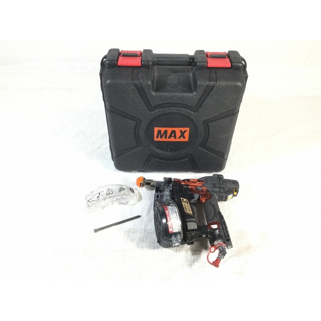 ☆中古品☆MAX マックス 41mm 高圧 ターボドライバー HV-R41G5-R ☆中古品☆MAX マックス 41mm 高圧 ターボドライバー HV-R41G5-R