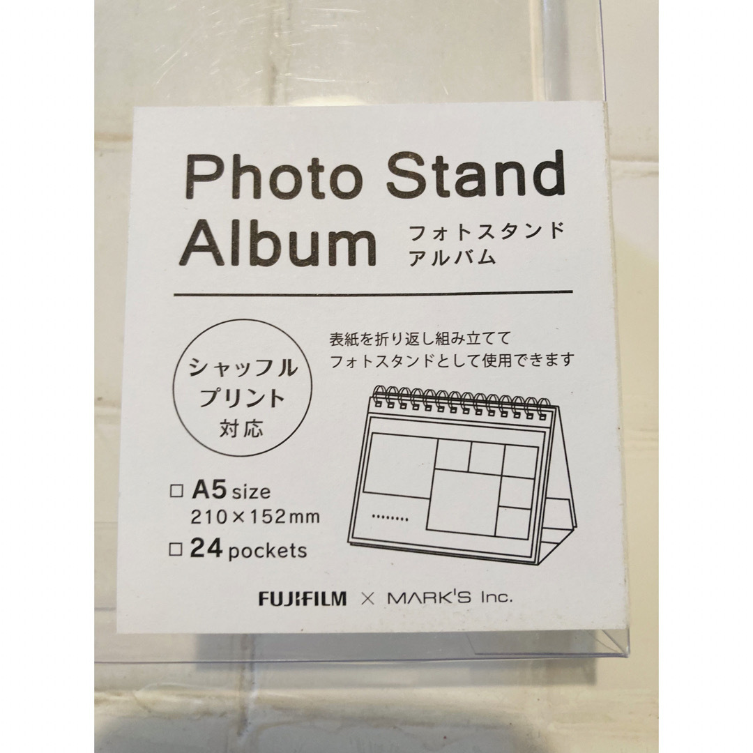 富士フイルム(フジフイルム)の【富士フイルム×マークス】フォトスタンドアルバムA3 キッズ/ベビー/マタニティのメモリアル/セレモニー用品(アルバム)の商品写真