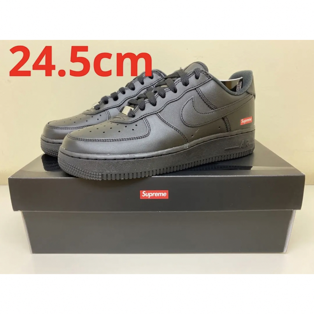 Supreme × Nike Air Force 1 Low "Black"