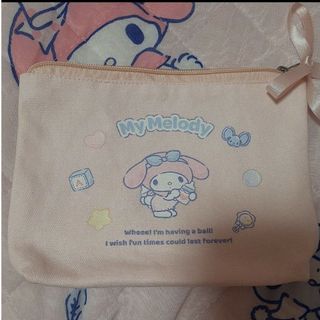 マイメロディ(マイメロディ)のマイメロディ My Melody ポーチ ばぶばぶボールプール ピンク 台形(ポーチ)