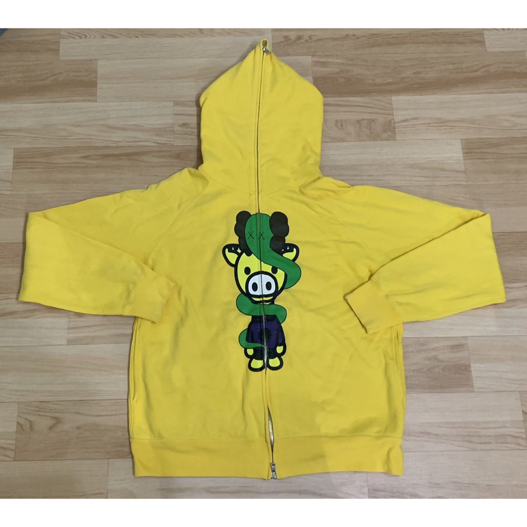 ★激レア★ APE × kaws マイロ 大猿 パーカー M シャーク