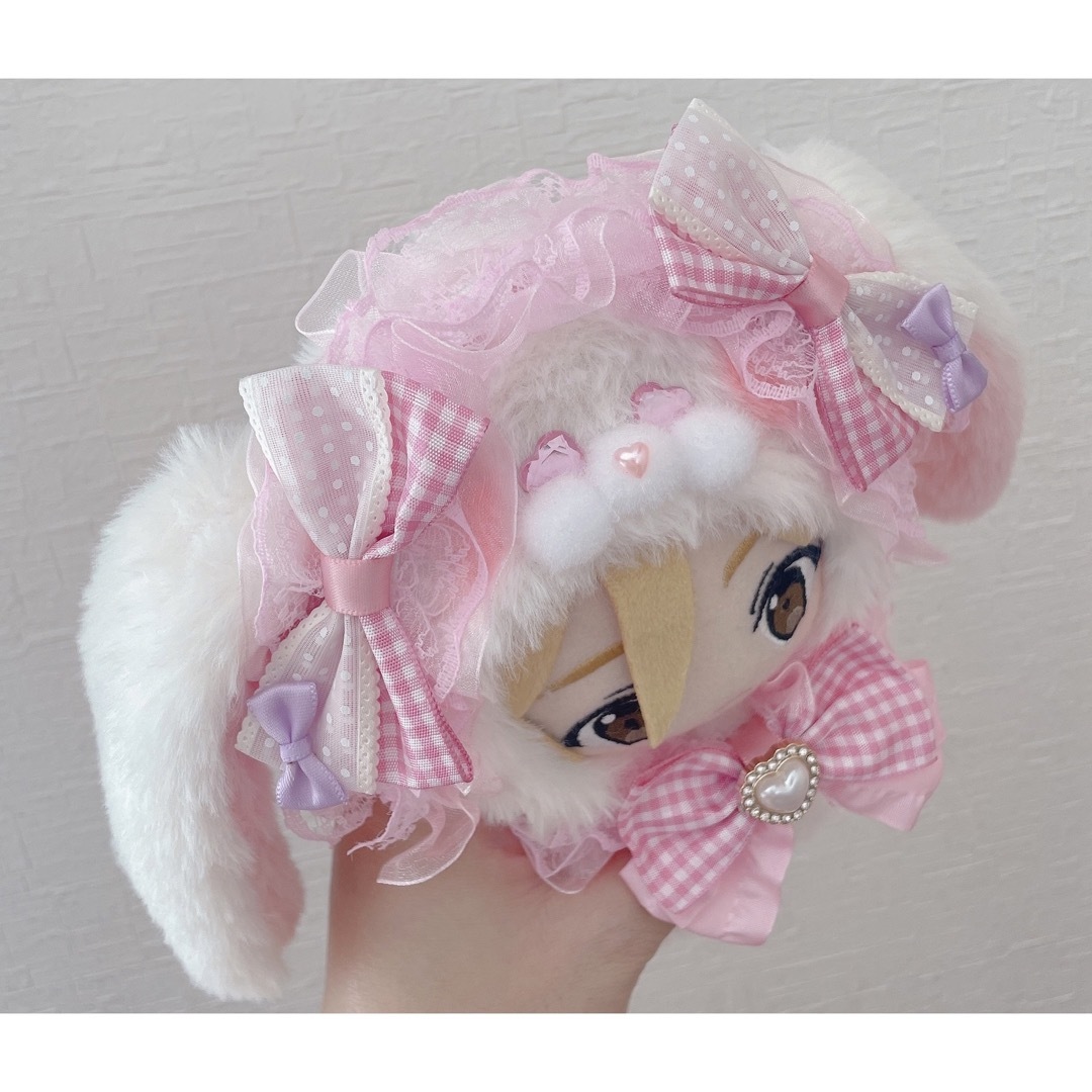 あんスタ♡ぬい服♡韓国風ロリータゆめかわ姫系♡天使の羽うさぎの着ぐるみ♡ホワイト あんスタ♡ぬい服♡韓国風ロリータゆめかわ姫系♡天使の羽うさぎの着ぐるみ♡ホワイト