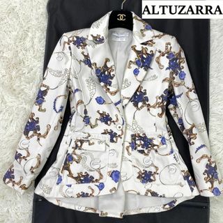 ALTUZARRA アルチュザラ ☆ 花柄 シルクロングワンピース ☆定価20万