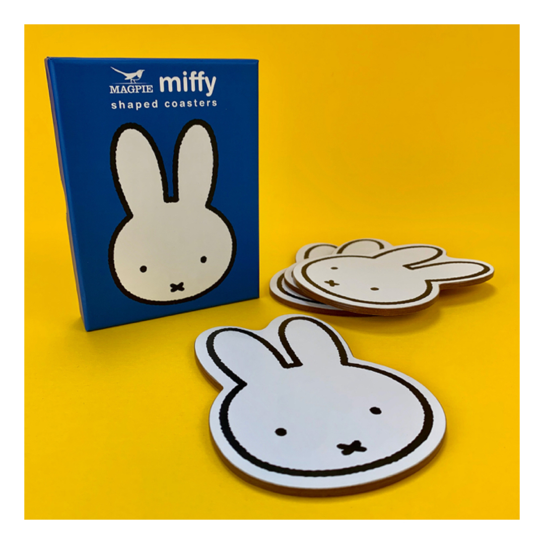 miffy(ミッフィー)の新品 マグパイ MAGPIE 箱入り ミッフィー おかお コースター 4枚セット インテリア/住まい/日用品のキッチン/食器(テーブル用品)の商品写真