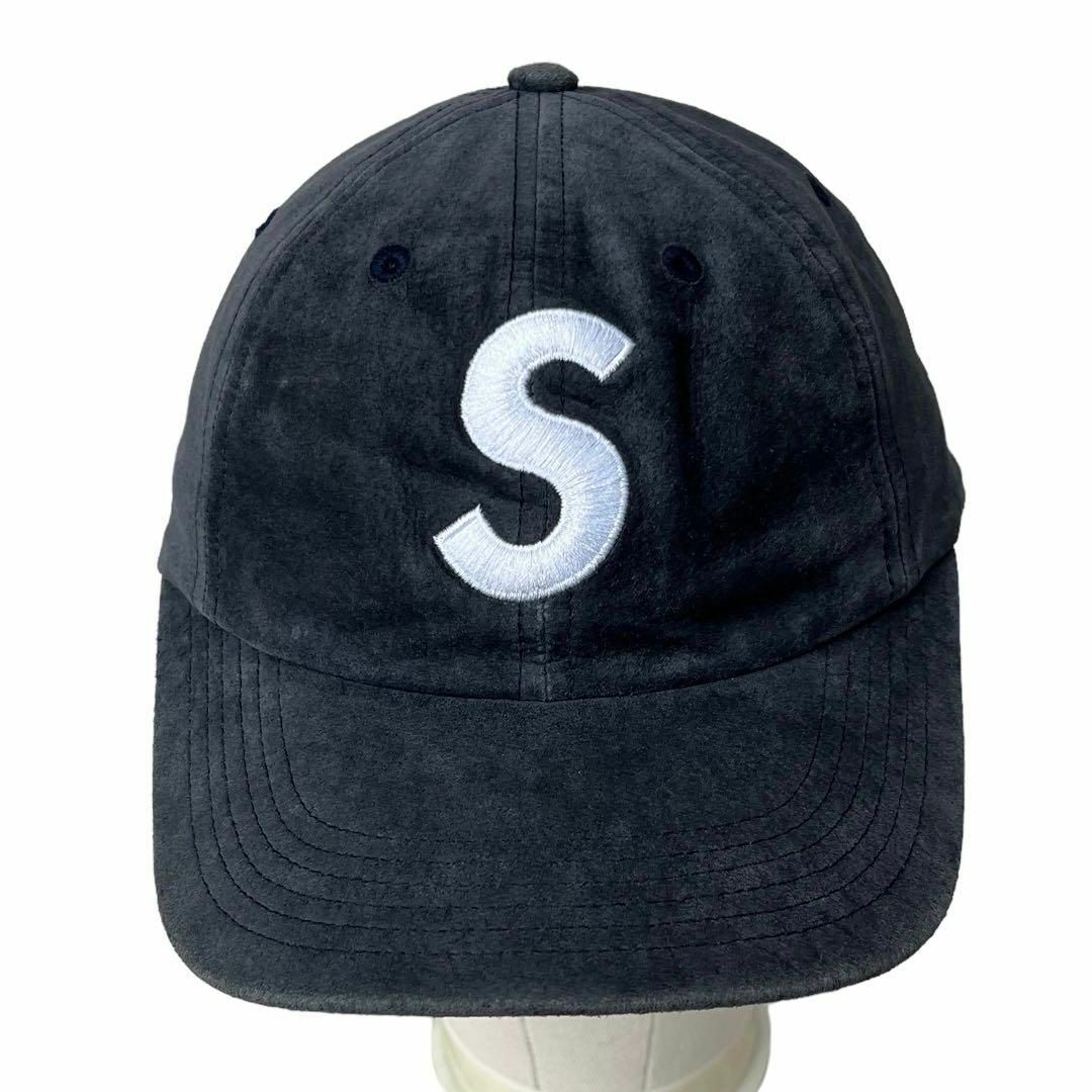 6453 Supreme Suede S Logo 6-Panel Gray