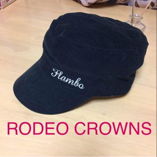 ロデオクラウンズ(RODEO CROWNS)のロデオクラウンズ キャップ コーデュロイ(キャップ)