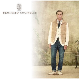 ブルネロクチネリ(BRUNELLO CUCINELLI)のJ84★美品★極上サマーデニム ブルネロクチネリ ライトウェイトジーンズ(デニム/ジーンズ)