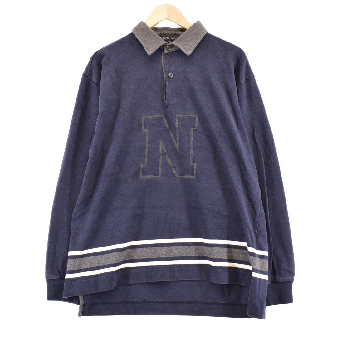 NAUTICA ノーティカ　ハーフボタン　ハーフジップ　スウェット