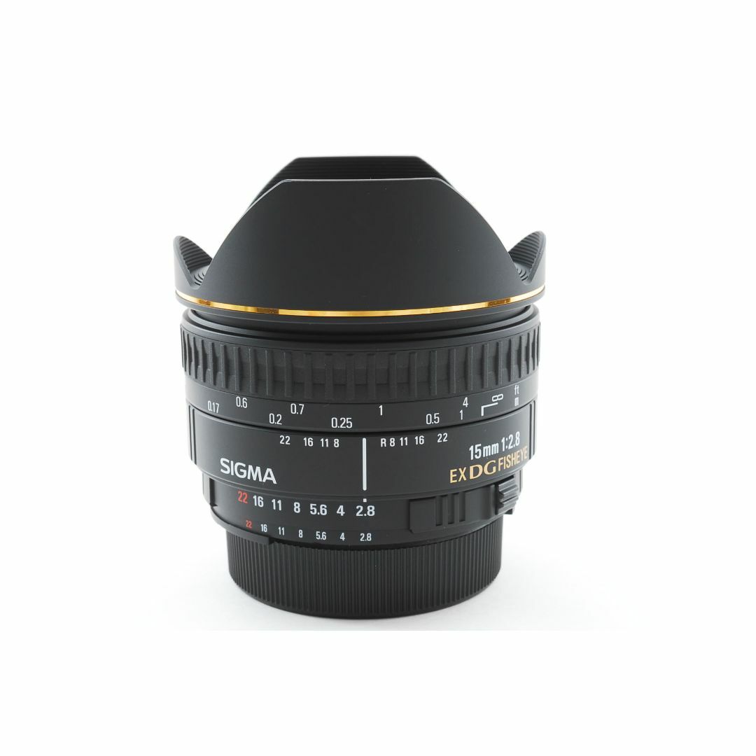 【美品】シグマ SIGMA AF 15mm F2.8 EX DG FISHEYE 7