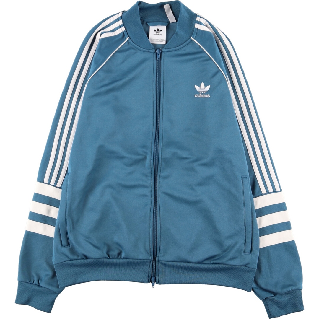 新品　アディダスオリジナルス　トラックジャケット　L adidas 水色